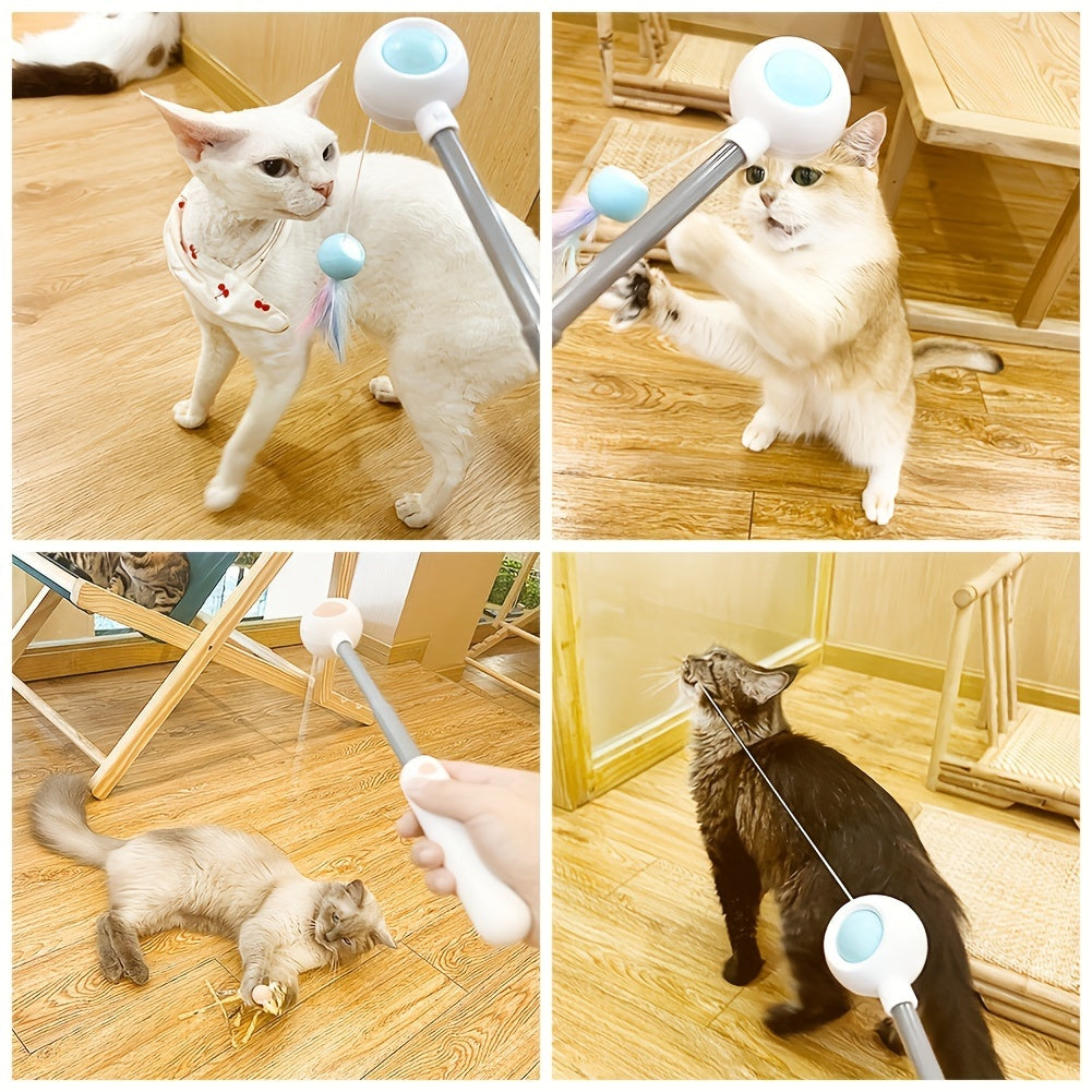 Retractable Teaser Stick Toy