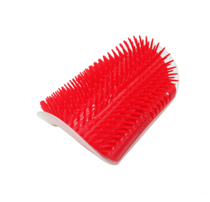 Self-Grooming Brush Wall Rubbing Device