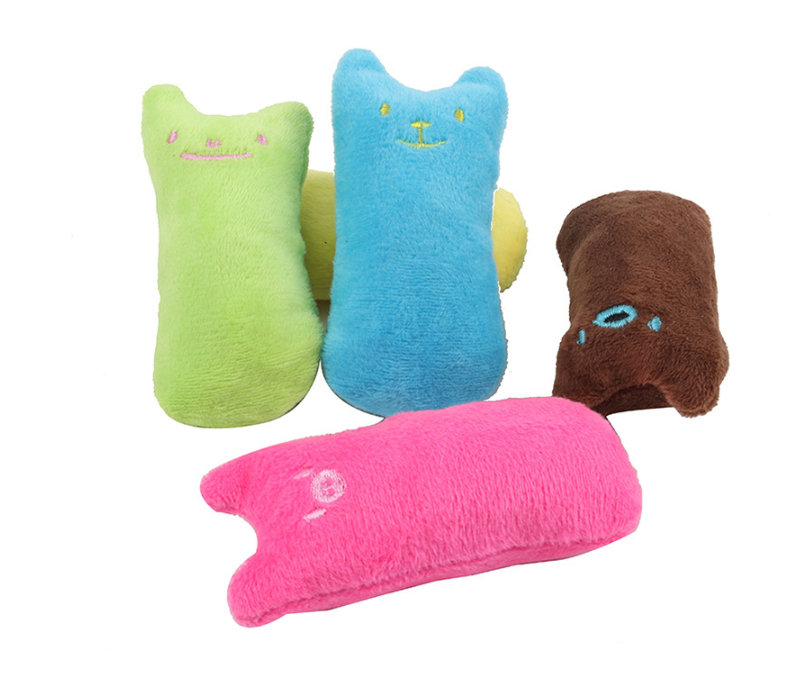 Interactive Catnip Pillow Toy