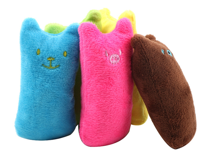 Interactive Catnip Pillow Toy