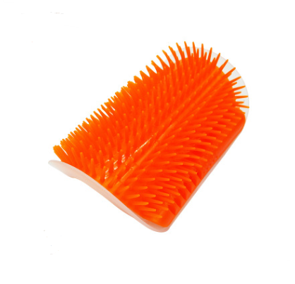 Self-Grooming Brush Wall Rubbing Device