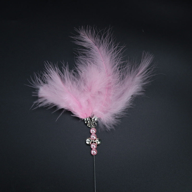 New Fairy Teaser Bell Feather Toy