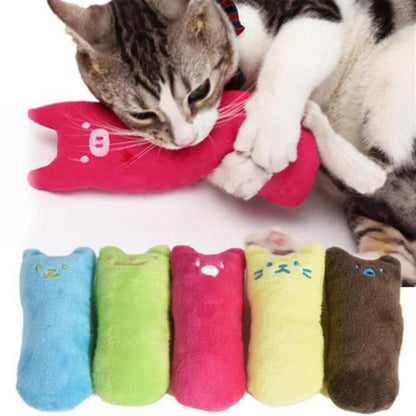 Interactive Catnip Pillow Toy