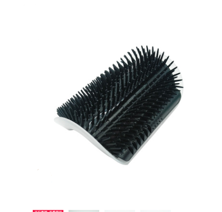 Self-Grooming Brush Wall Rubbing Device