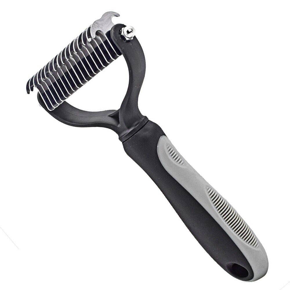 Professional 2-Comb Shedding Brush