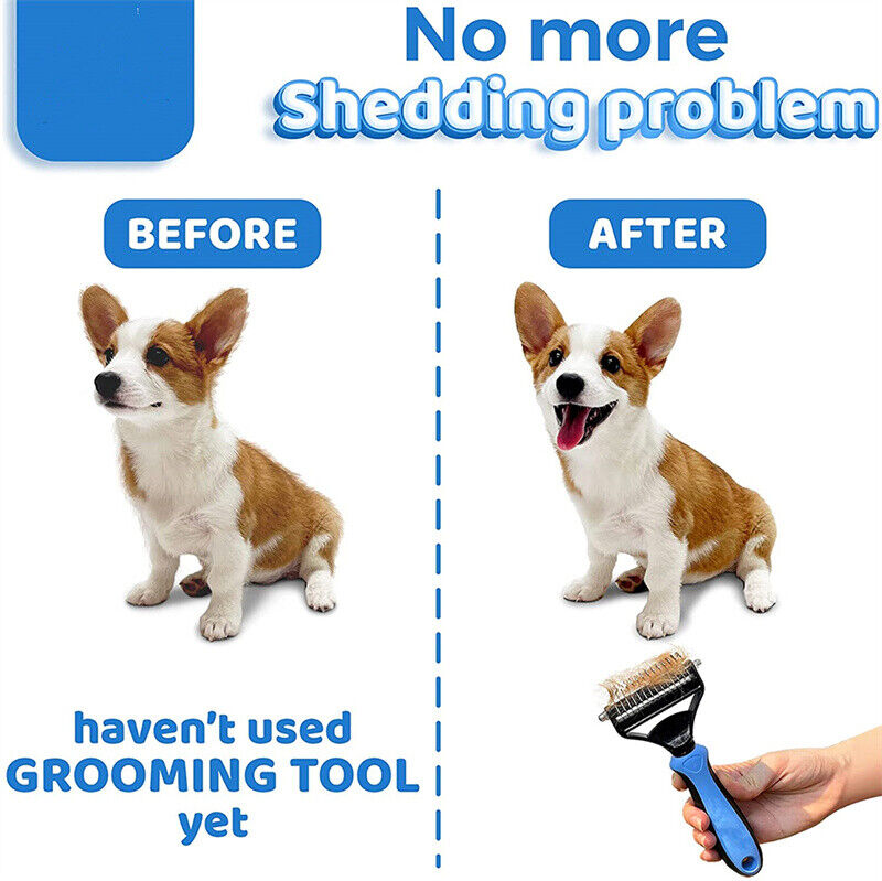 Double-Sided Grooming Brush