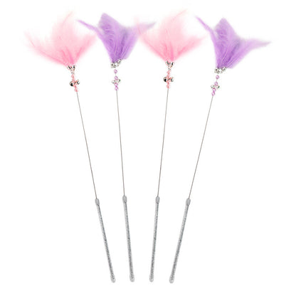 New Fairy Teaser Bell Feather Toy