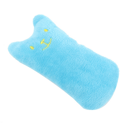 Interactive Catnip Pillow Toy