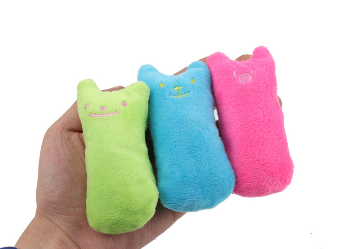 Interactive Catnip Pillow Toy