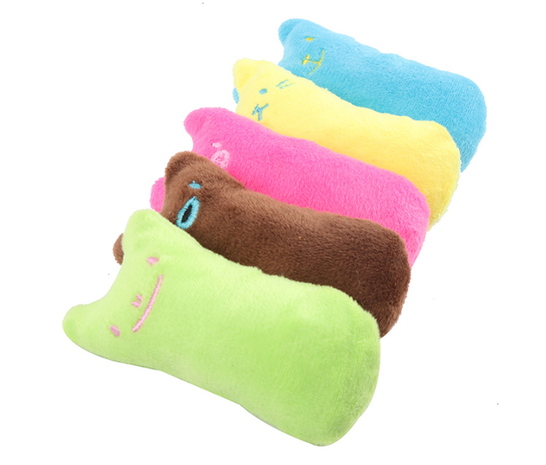 Interactive Catnip Pillow Toy