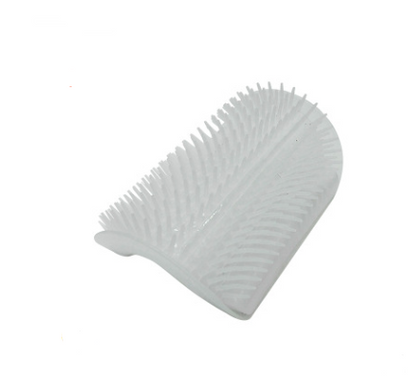 Self-Grooming Brush Wall Rubbing Device