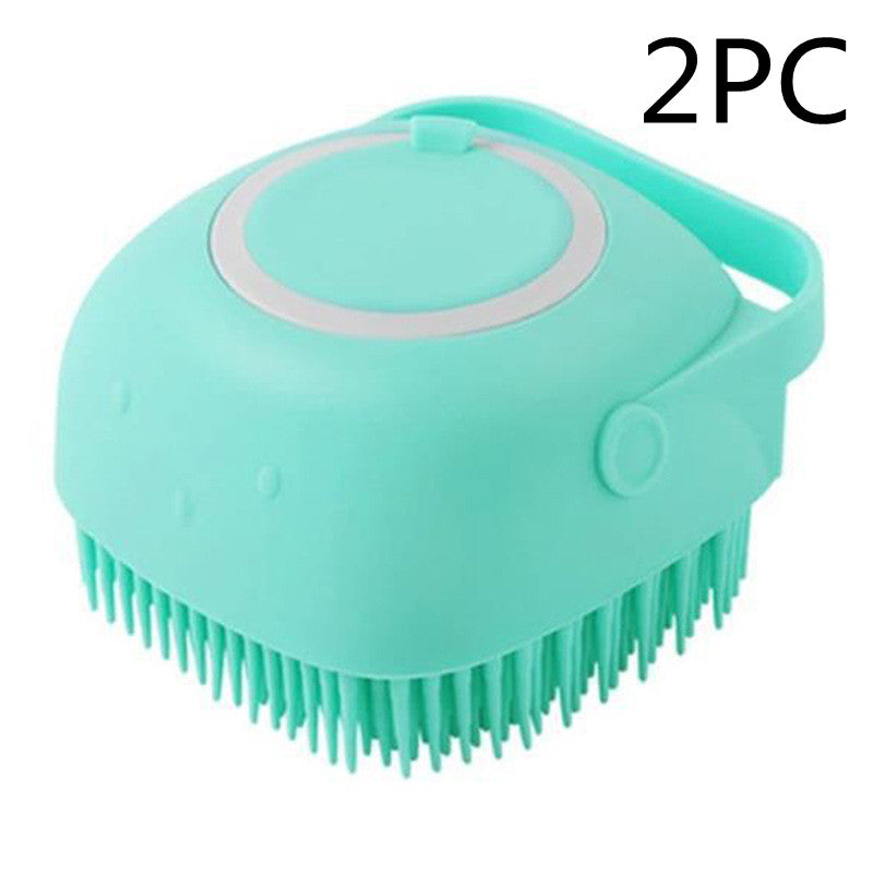 Silicone Bath Massage Gloves Brush