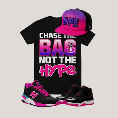 "Chase the Bag, Not the Hype" Streetwear Graphic Tee- Hustle Mindset Edition- SoleMate Tees