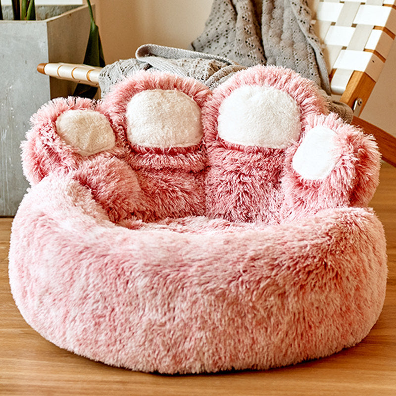 Round Bear Paw Bed