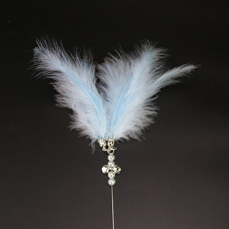 New Fairy Teaser Bell Feather Toy