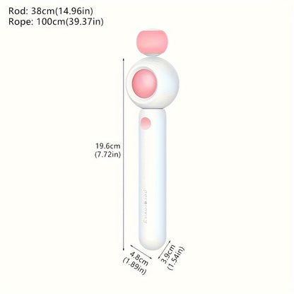 Retractable Teaser Stick Toy