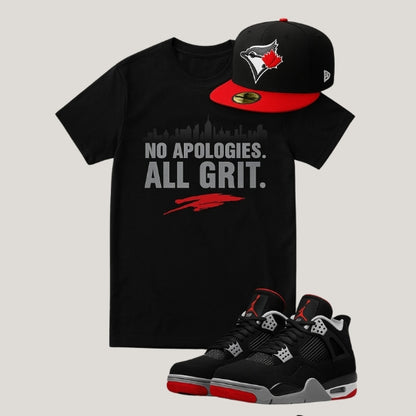 No Apologies All Grit Tee- SoleMates Tees