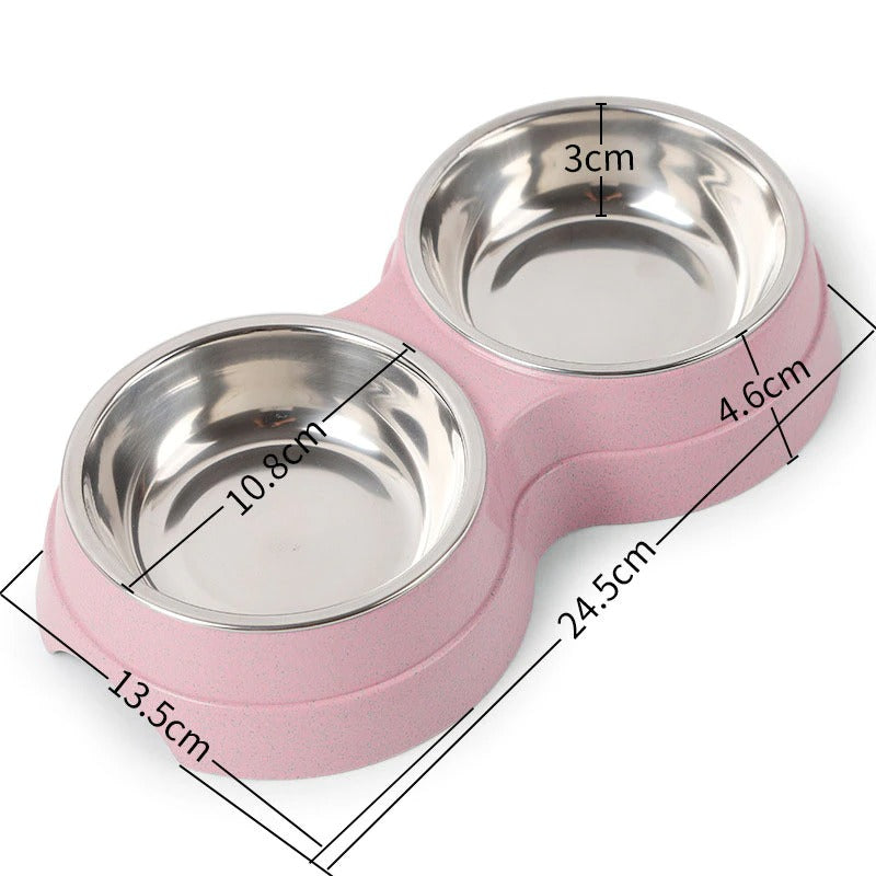 Stainless Steel Double Bowls