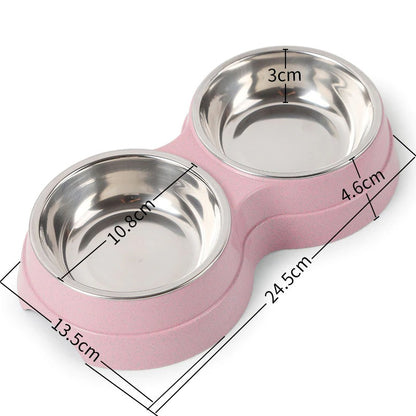 Stainless Steel Double Bowls