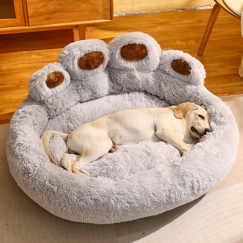 Round Bear Paw Bed