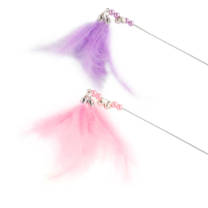 New Fairy Teaser Bell Feather Toy