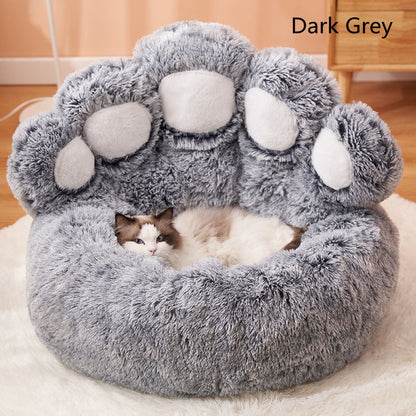 Round Bear Paw Bed