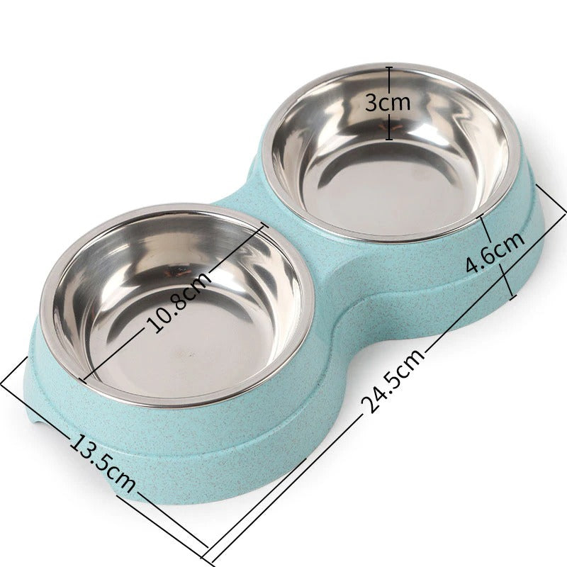 Stainless Steel Double Bowls