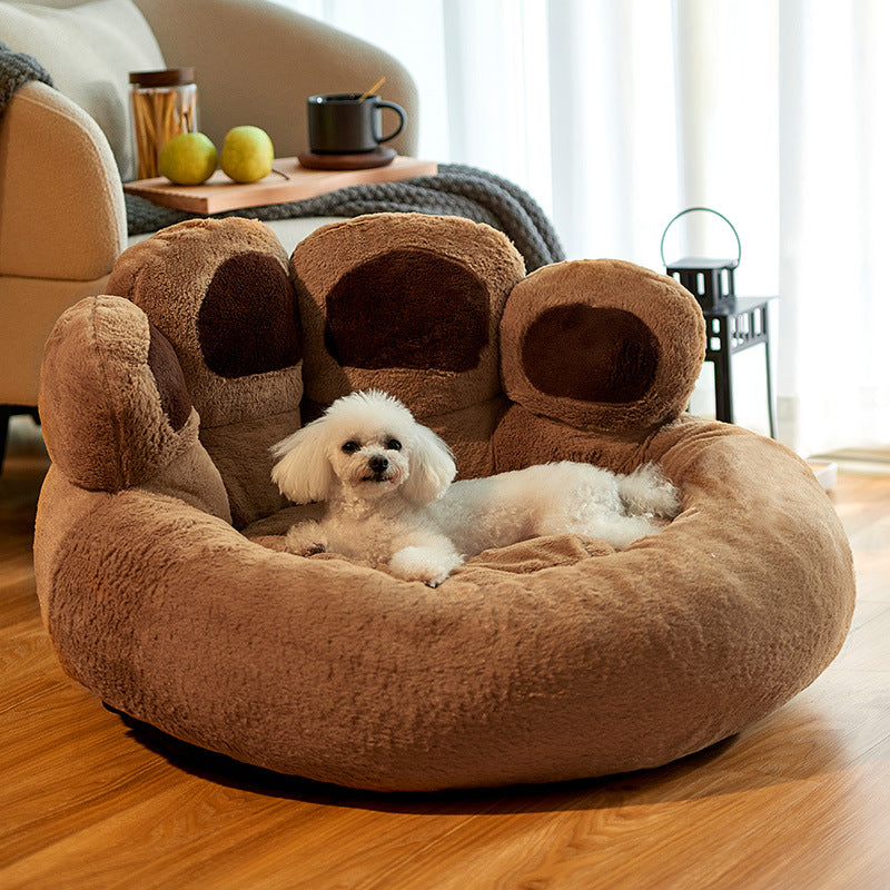 Round Bear Paw Bed