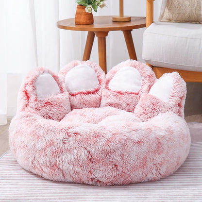 Round Bear Paw Bed