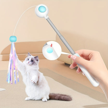 Retractable Teaser Stick Toy