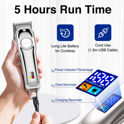 3-in-1 Waterproof Hair Trimmer