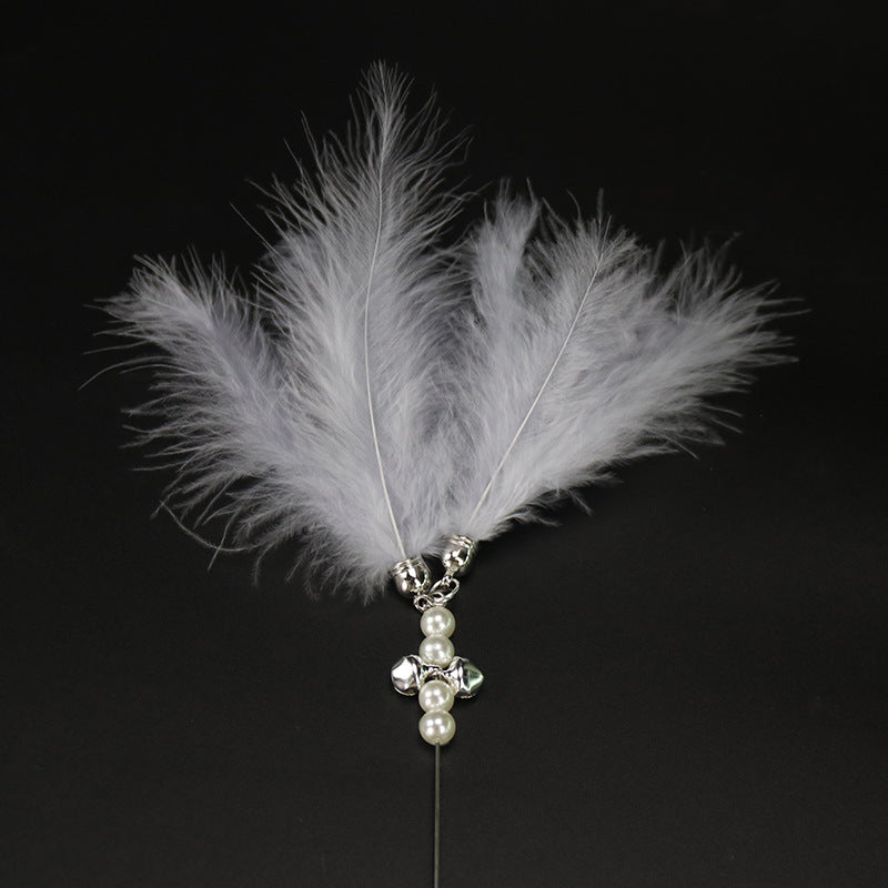 New Fairy Teaser Bell Feather Toy