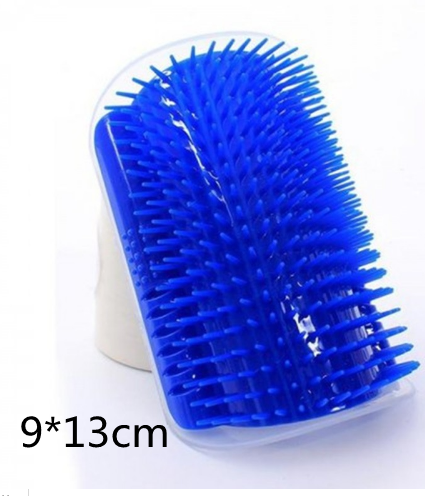 Self-Grooming Brush Wall Rubbing Device