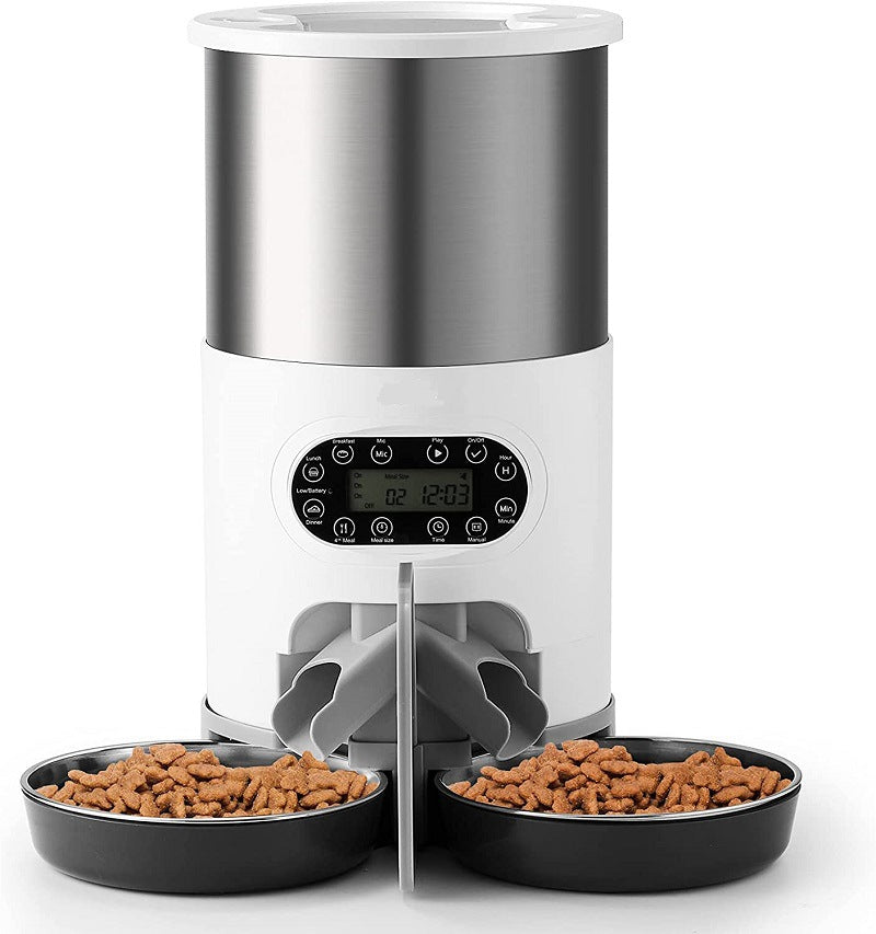 Automatic Dispenser with Stainless Steel Bowl